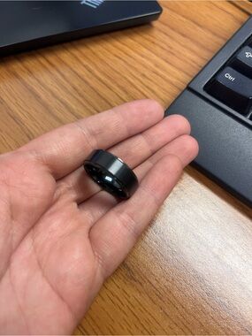 QG 8MM black ceramic ring